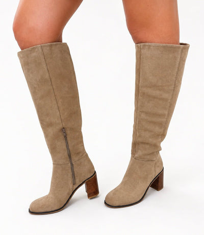 Mia Landen Suede Boot - Lavish Boutique10-SHOES
