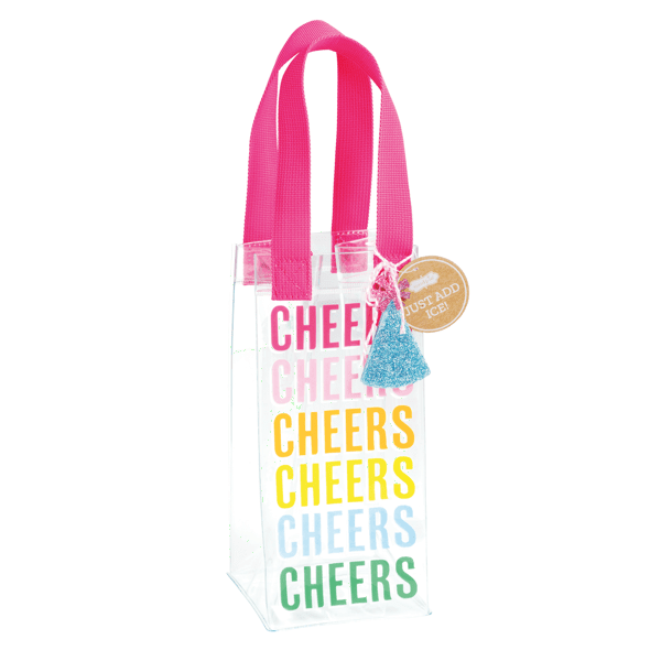 MudPie Cheers Bottle Chiller Bag - Lavish Boutique 310 Home - Gift