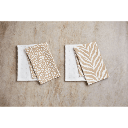MudPie Cheetah Print Towel - Lavish Boutique 310 Home - Gift