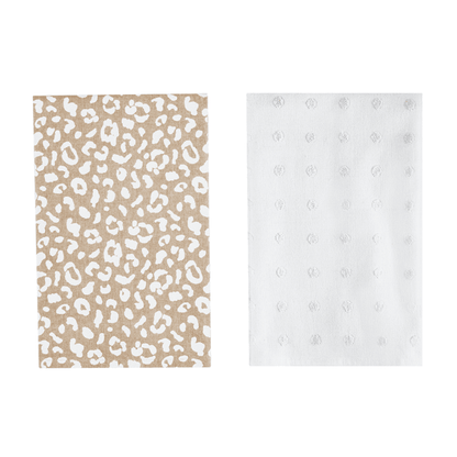 MudPie Cheetah Print Towel - Lavish Boutique 310 Home - Gift