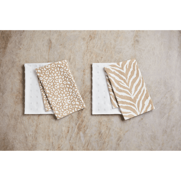 MudPie Zebra Print Towel - Lavish Boutique 310 Home - Gift