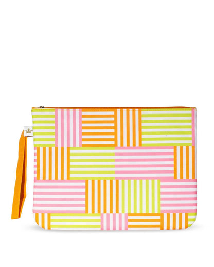 Multi Freeport Stripe Wet and Dry Bag - Lavish Boutique Accessories