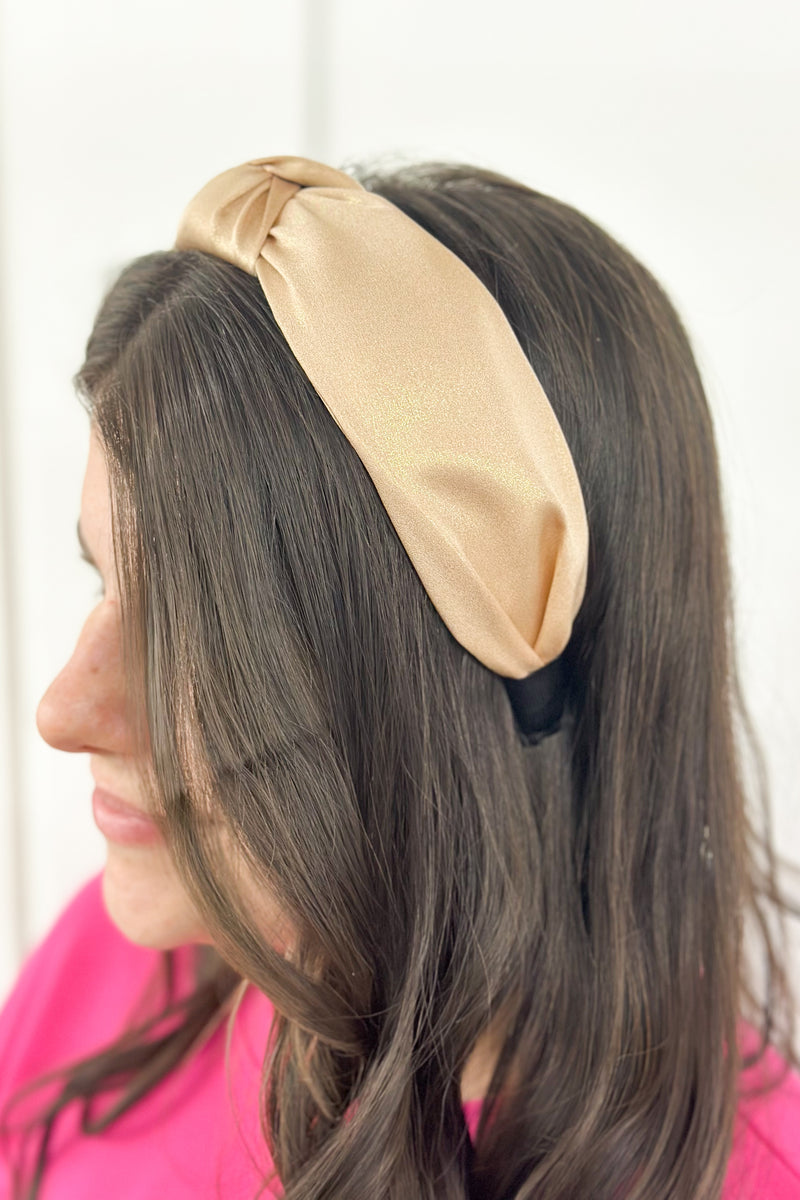 Gold Shimmer Headband