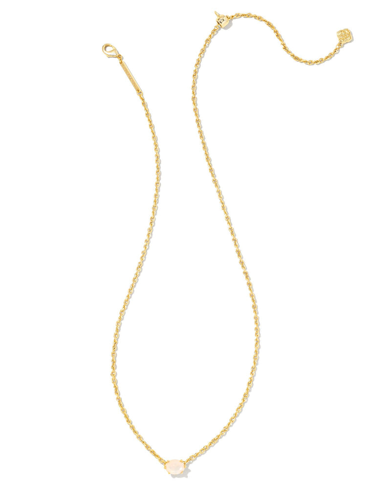 KS Cailin Gld Chmpgn Opal Crystal Necklace