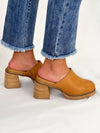 Ivaria Almond Platform Clog