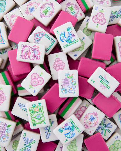 Mahjong tiles in the Amara design