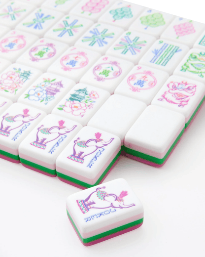 Amara print mahjong playing tiles