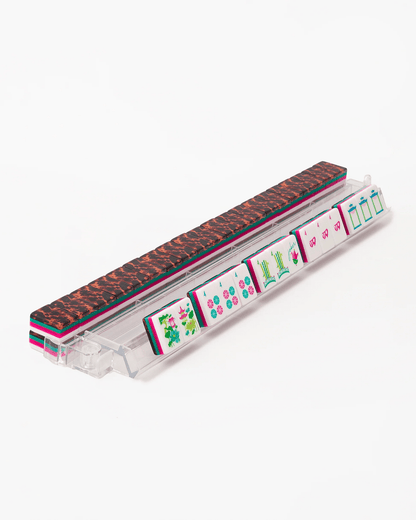 Brightly patterned Glow Wild mahjong tiles