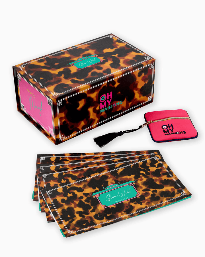 Glow Wild mahjong tile set