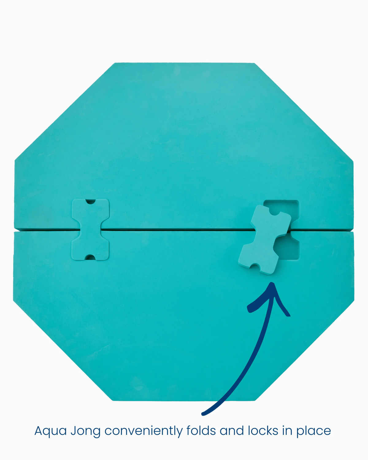 Green pool mat from the Aqua Jong mahjong range