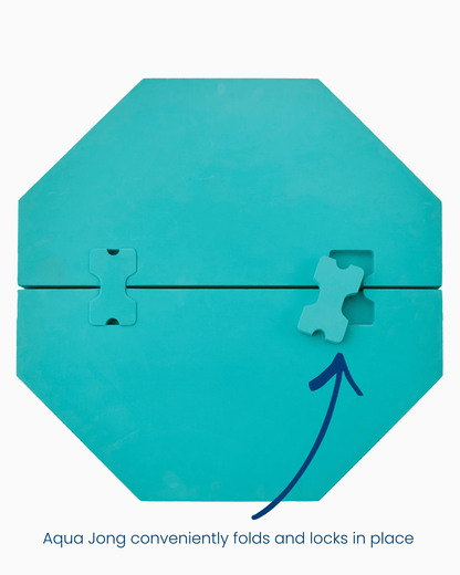 Green pool mat from the Aqua Jong mahjong range