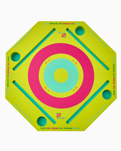 Aqua Jong pool mat in green for poolside mahjong