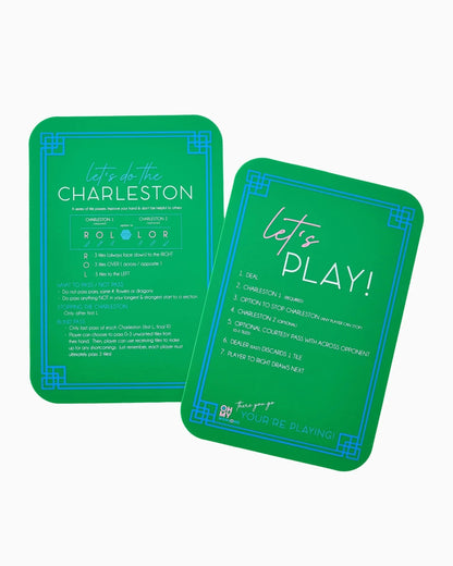 Oh My Mahjong Green Shufflers - Lavish Boutique11-GIFTS