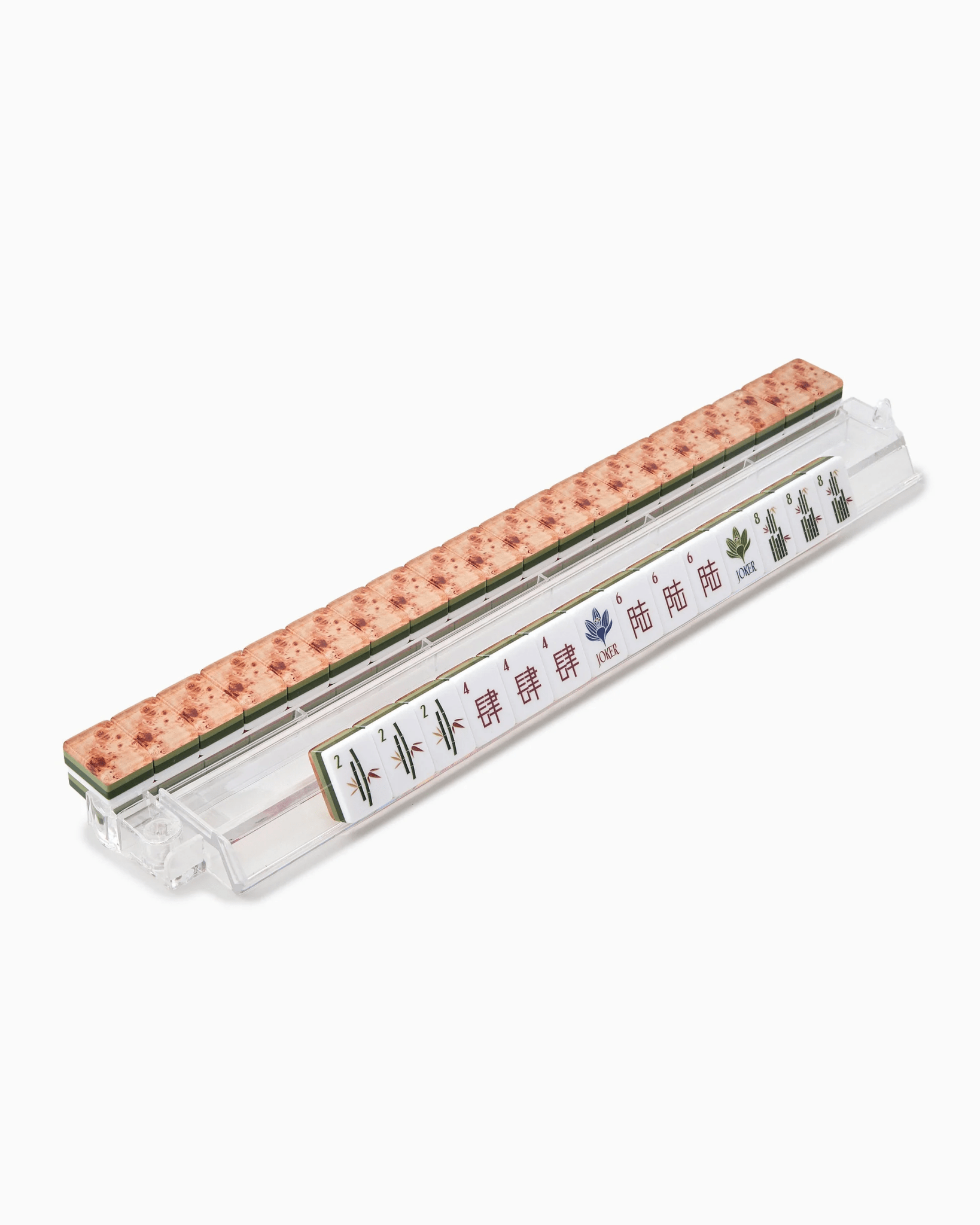 Set of mahjong tiles with Heritage artwork