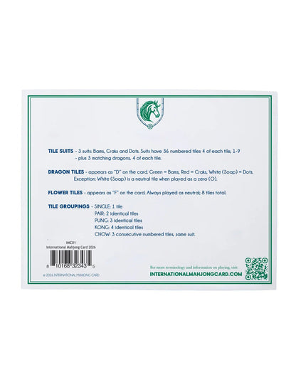 Oh My Mahjong International Mahjong Card - Lavish Boutique11-GIFTS