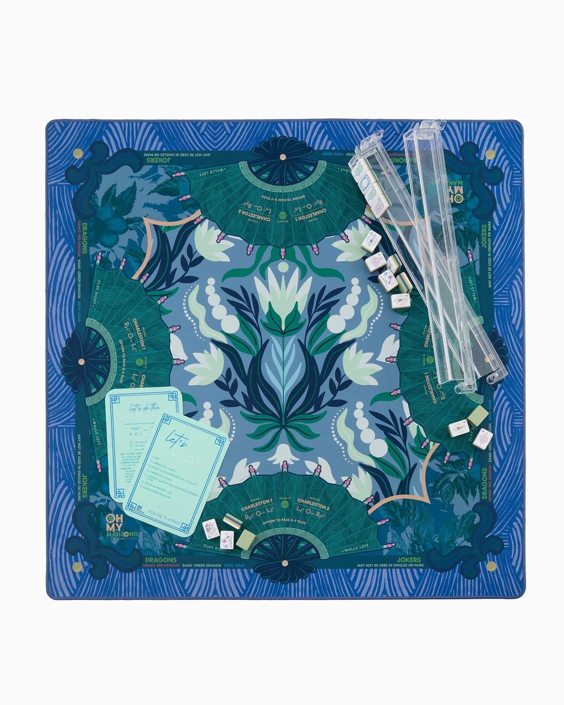 Oh My Mahjong Jade Mat in Tube - Lavish Boutique310 Home - Gift