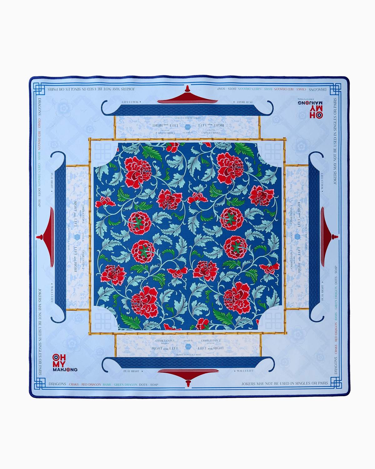 Oh My Mahjong Liberty Mat in Tube - Lavish Boutique310 Home - Gift