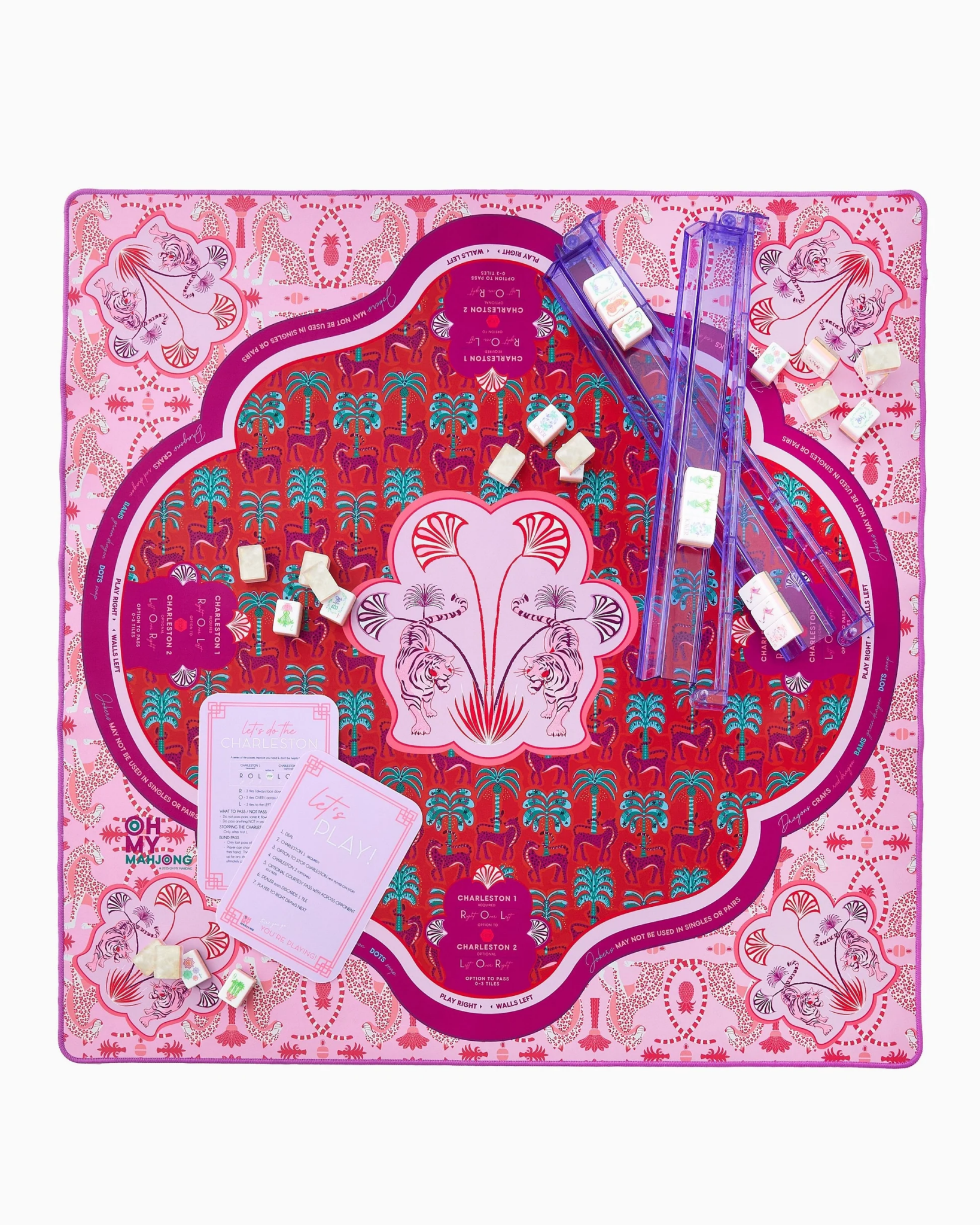 Oh My Mahjong Mirage Mat in Tube - Lavish Boutique310 Home - Gift
