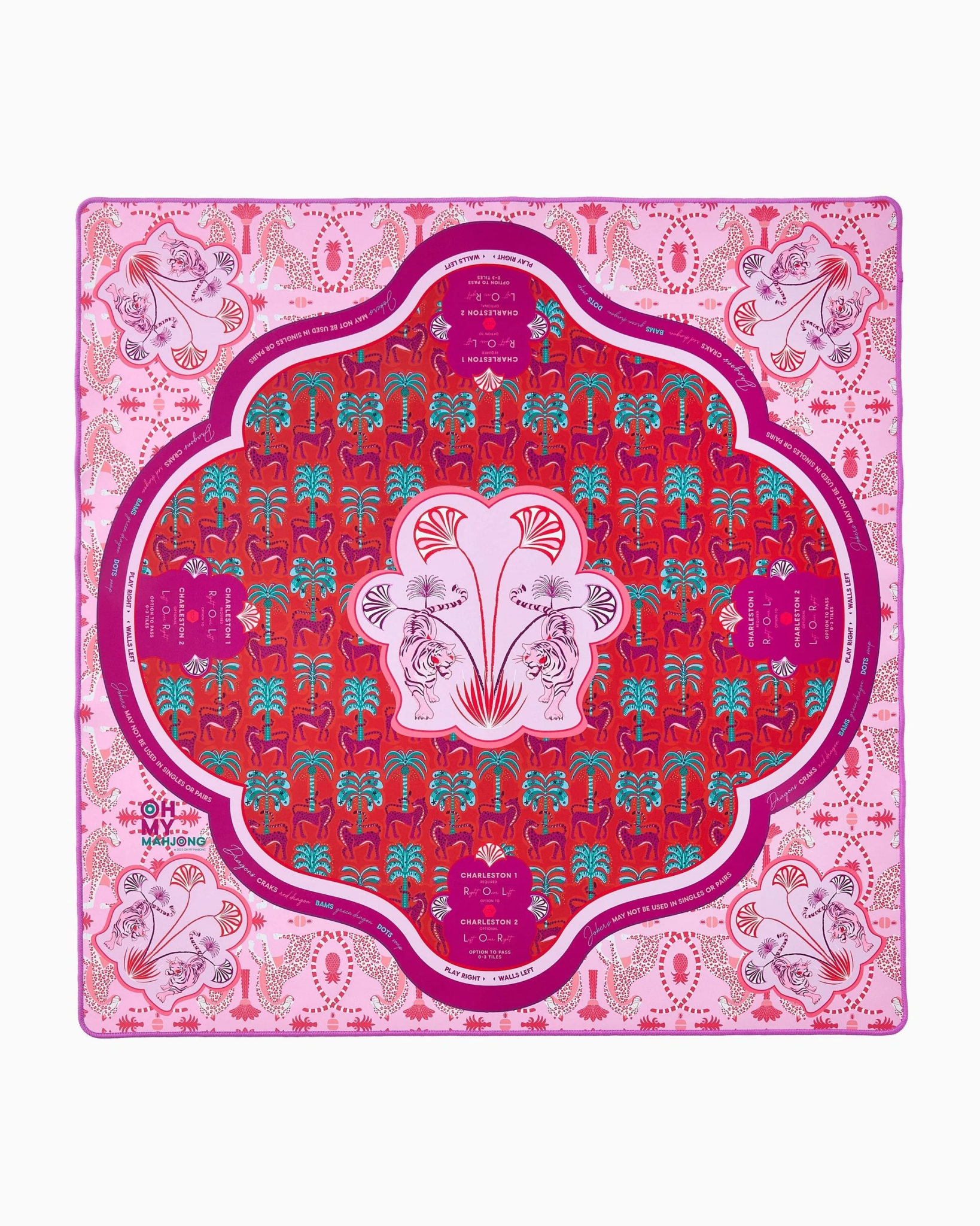 Oh My Mahjong Mirage Mat in Tube - Lavish Boutique310 Home - Gift