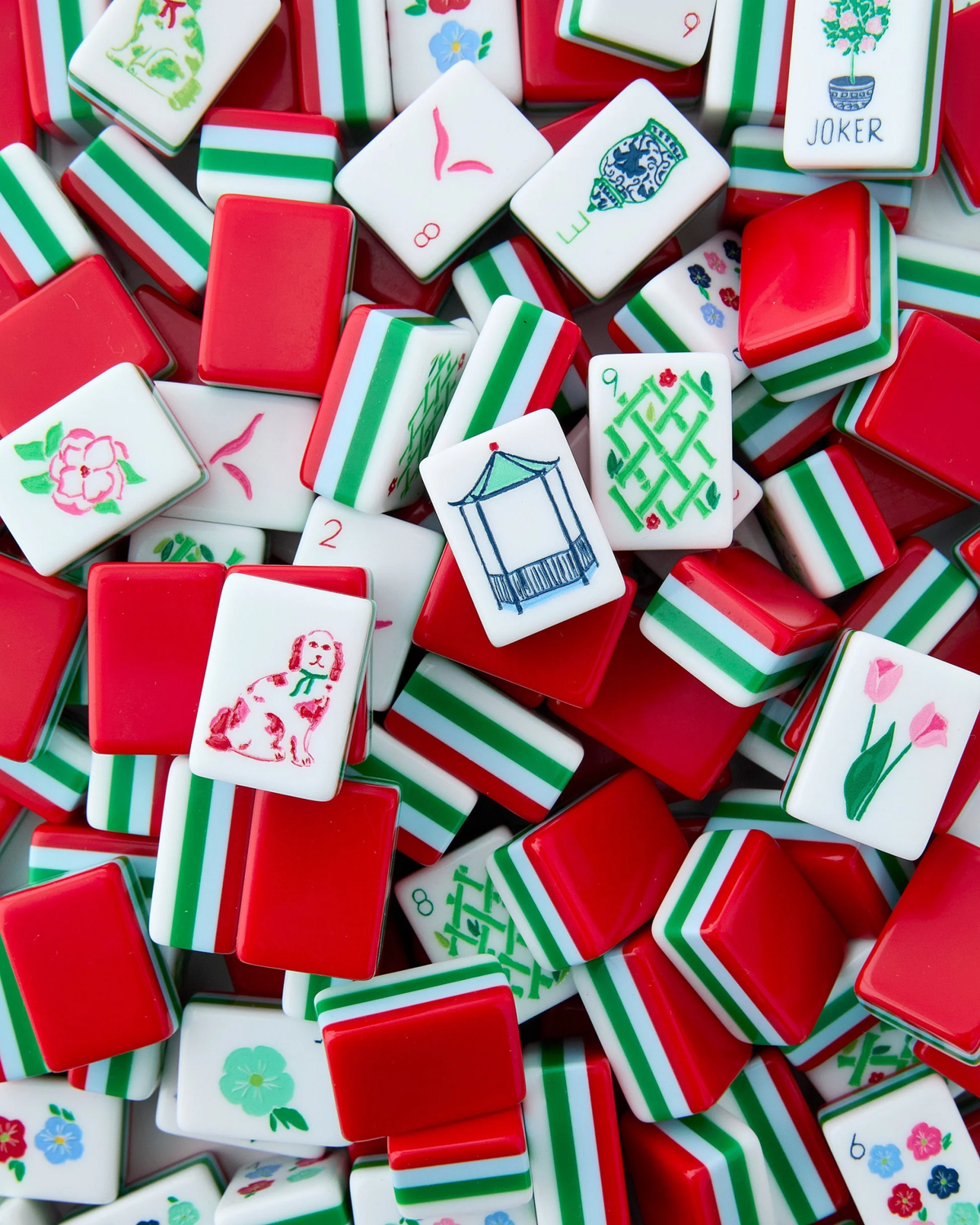 Oh My Mahjong Nantucket Mahjong Tiles - Lavish Boutique310 Home - Gift