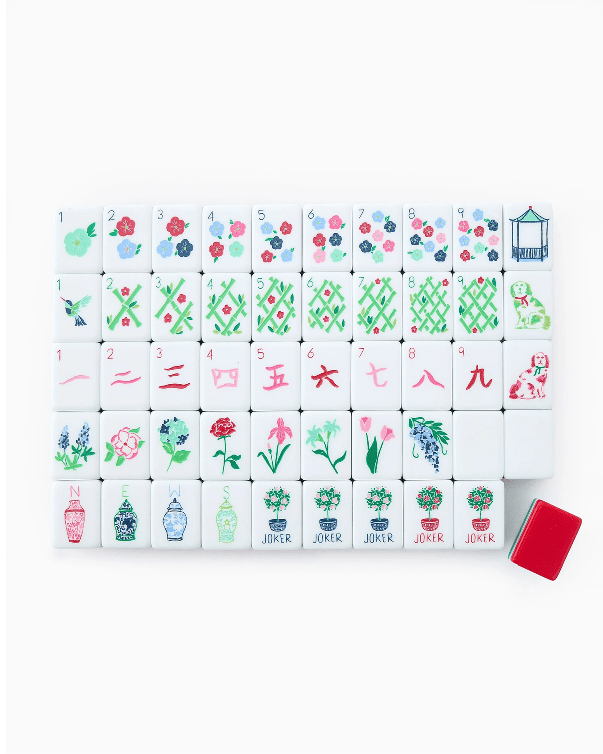 Oh My Mahjong Nantucket Mahjong Tiles - Lavish Boutique310 Home - Gift