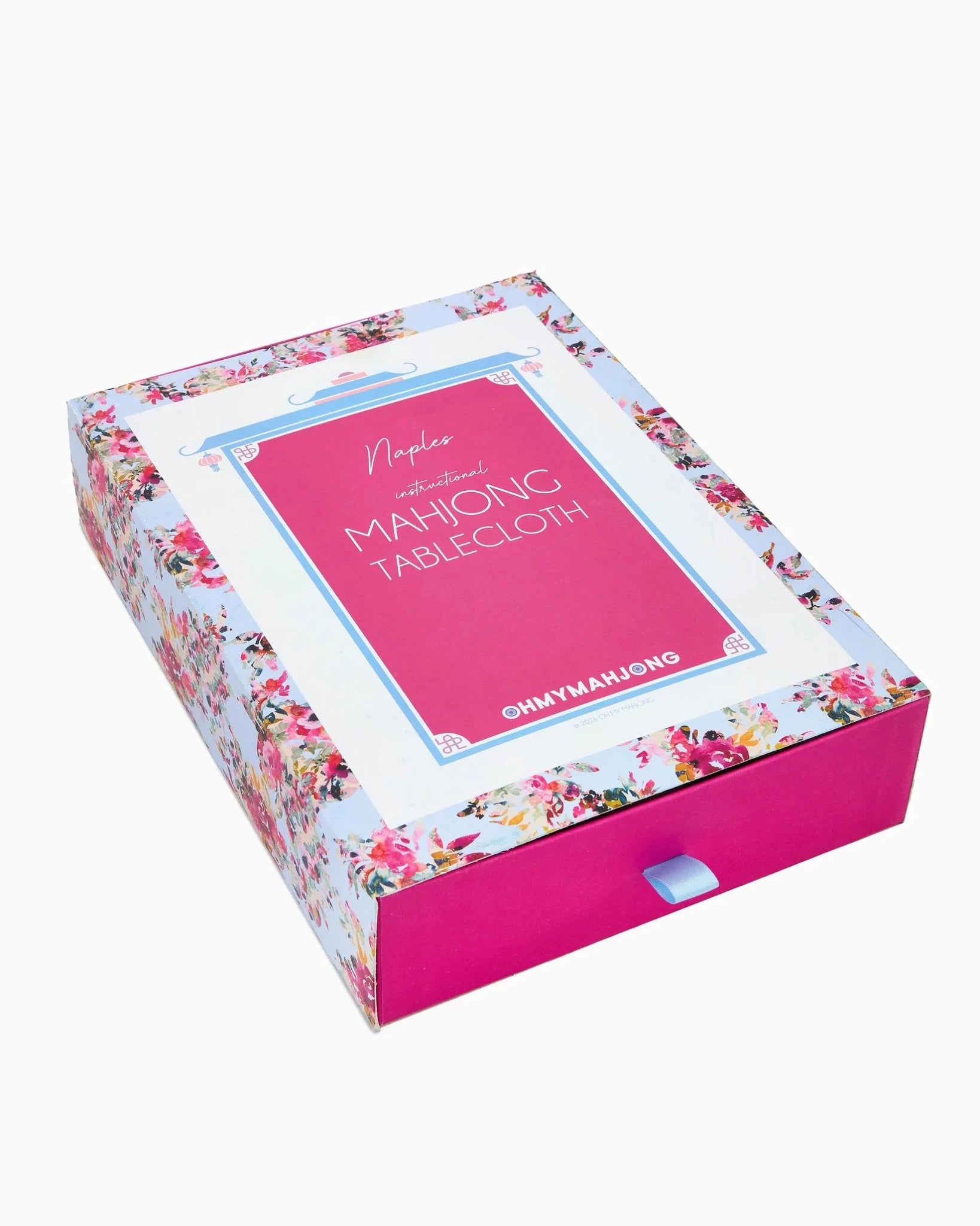 Naples design tablecloth sized for a game table