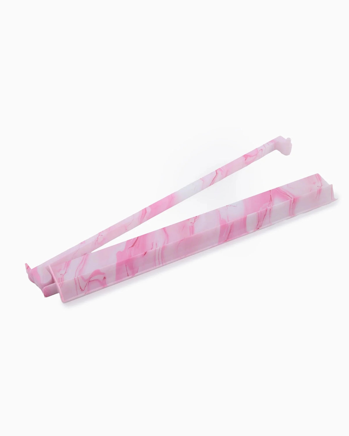 Pink quartz mahjong rack and pusher set