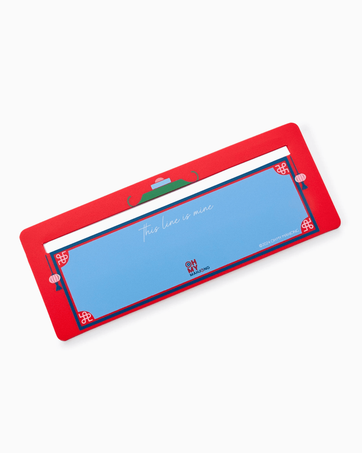 Red mahjong card line finder