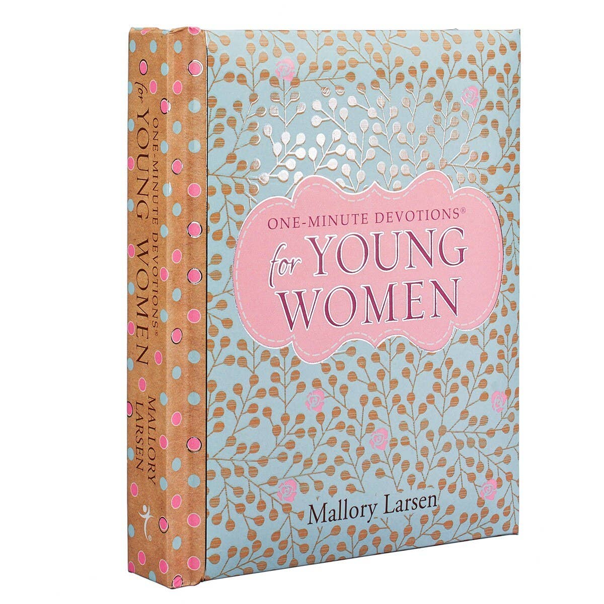 Padded hardcover devotional of one-minute readings for young women