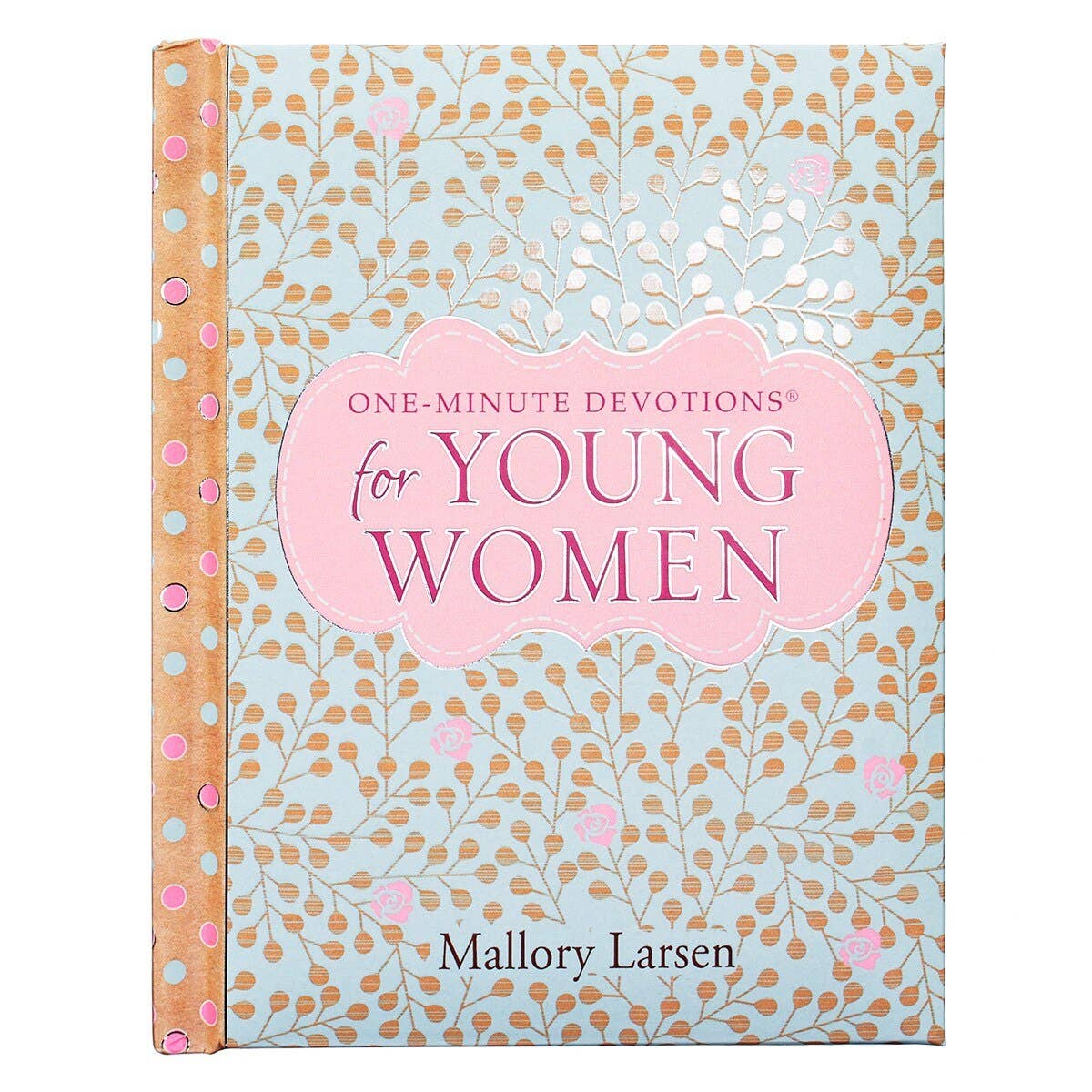 One-Minute Devotions for Young Women in a padded hardcover