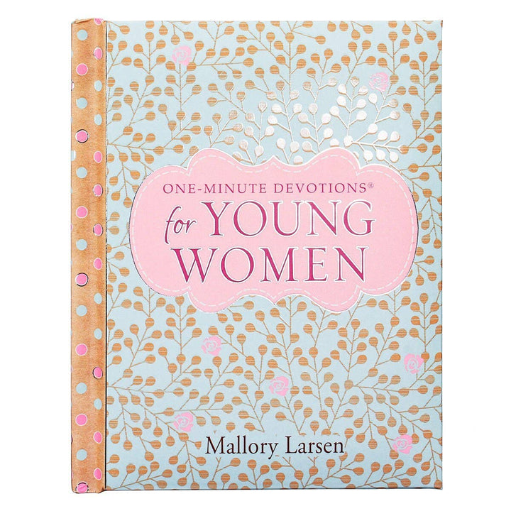 One-Minute Devotions for Young Women in a padded hardcover