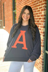 Washed Navy Long Sleeve Gameday Sweatshirt