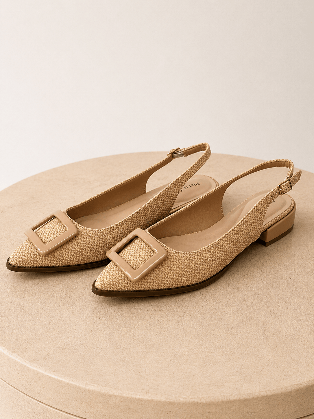 Pierre Dumas Buckle Slingback Flat - Lavish Boutique10-SHOES