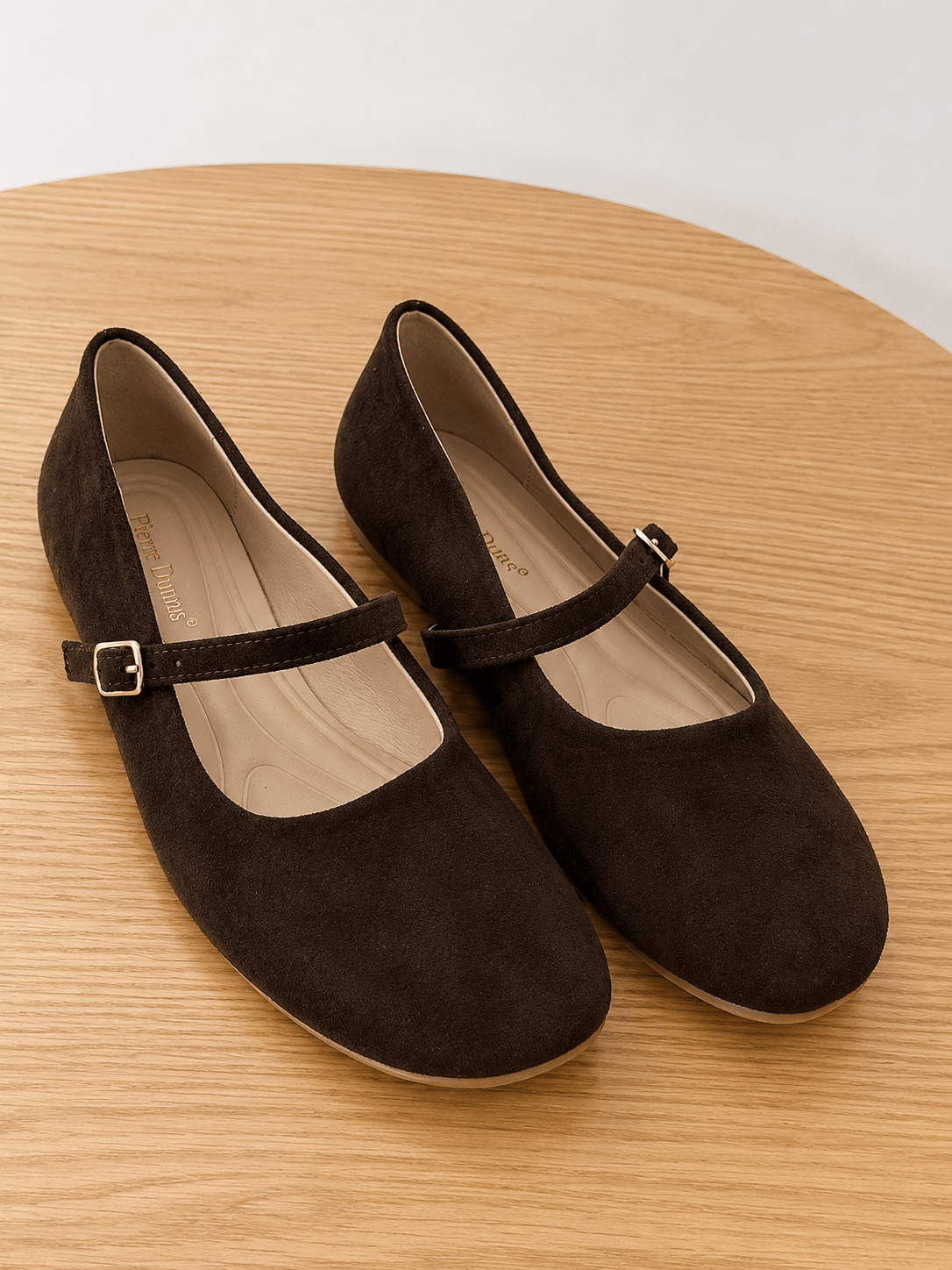 Pierre Dumas Strap Suede Flats - Lavish Boutique10-SHOES