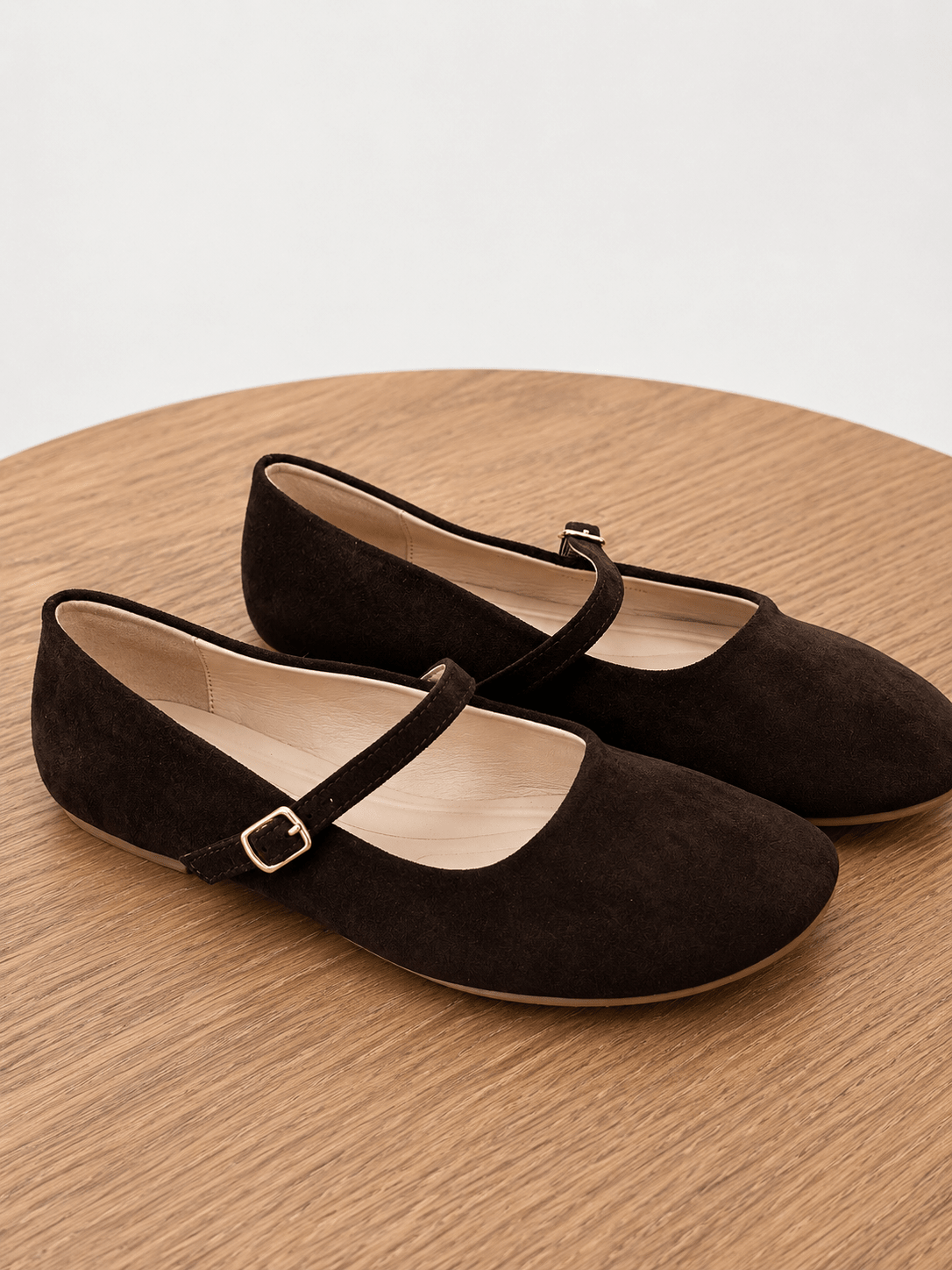 Pierre Dumas Strap Suede Flats - Lavish Boutique10-SHOES