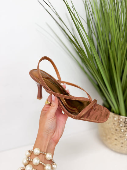 Pierre Dumas Strappy Kitten Heel - Lavish Boutique10-SHOES
