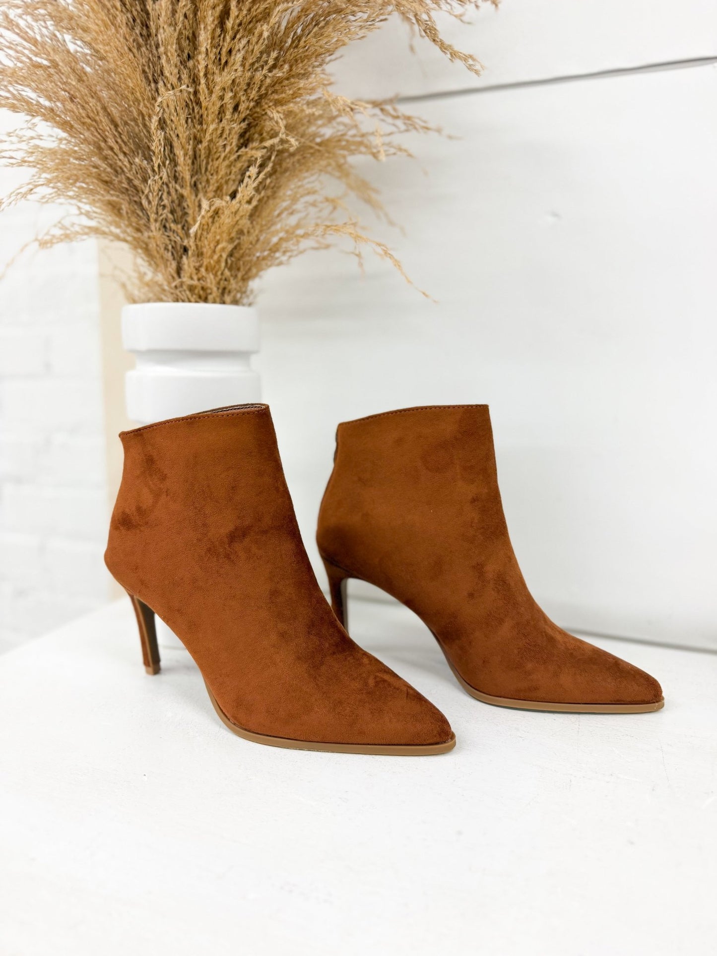 Pierre Dumas Suede Kitten Heel Boots - Lavish Boutique10-SHOES
