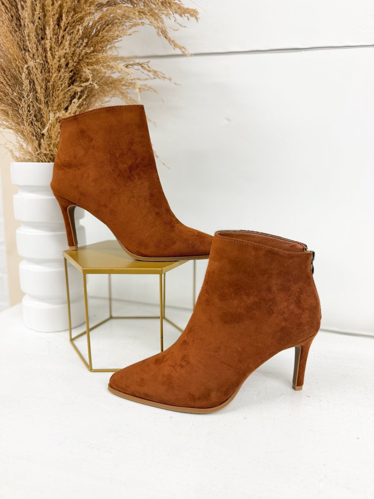 Pierre Dumas Suede Kitten Heel Boots - Lavish Boutique10-SHOES