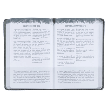 Compact daily devotional for young men