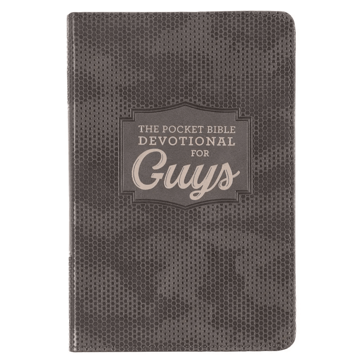 Pocket-size Bible devotional written for guys