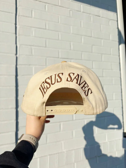 Make Jesus Famous polka dot baseball cap