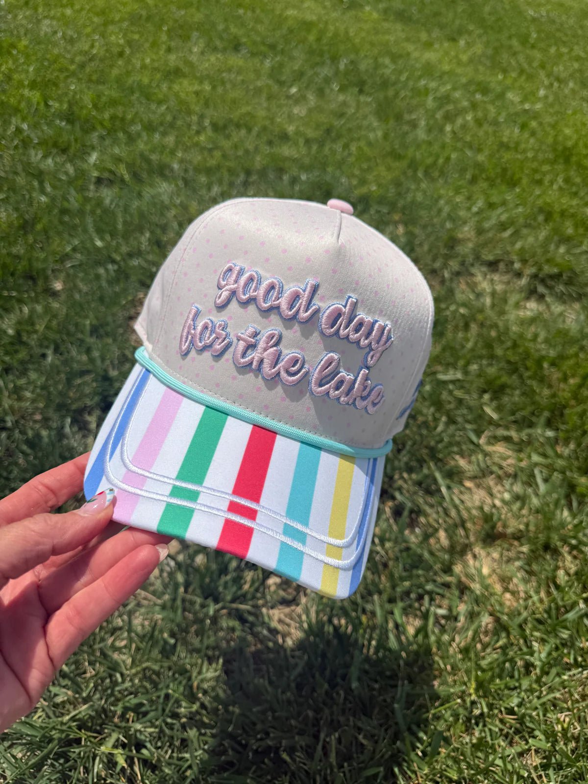 Poppy & Pine Good Day for the Lake Hat - Lavish Boutique08-ACCESSORIES