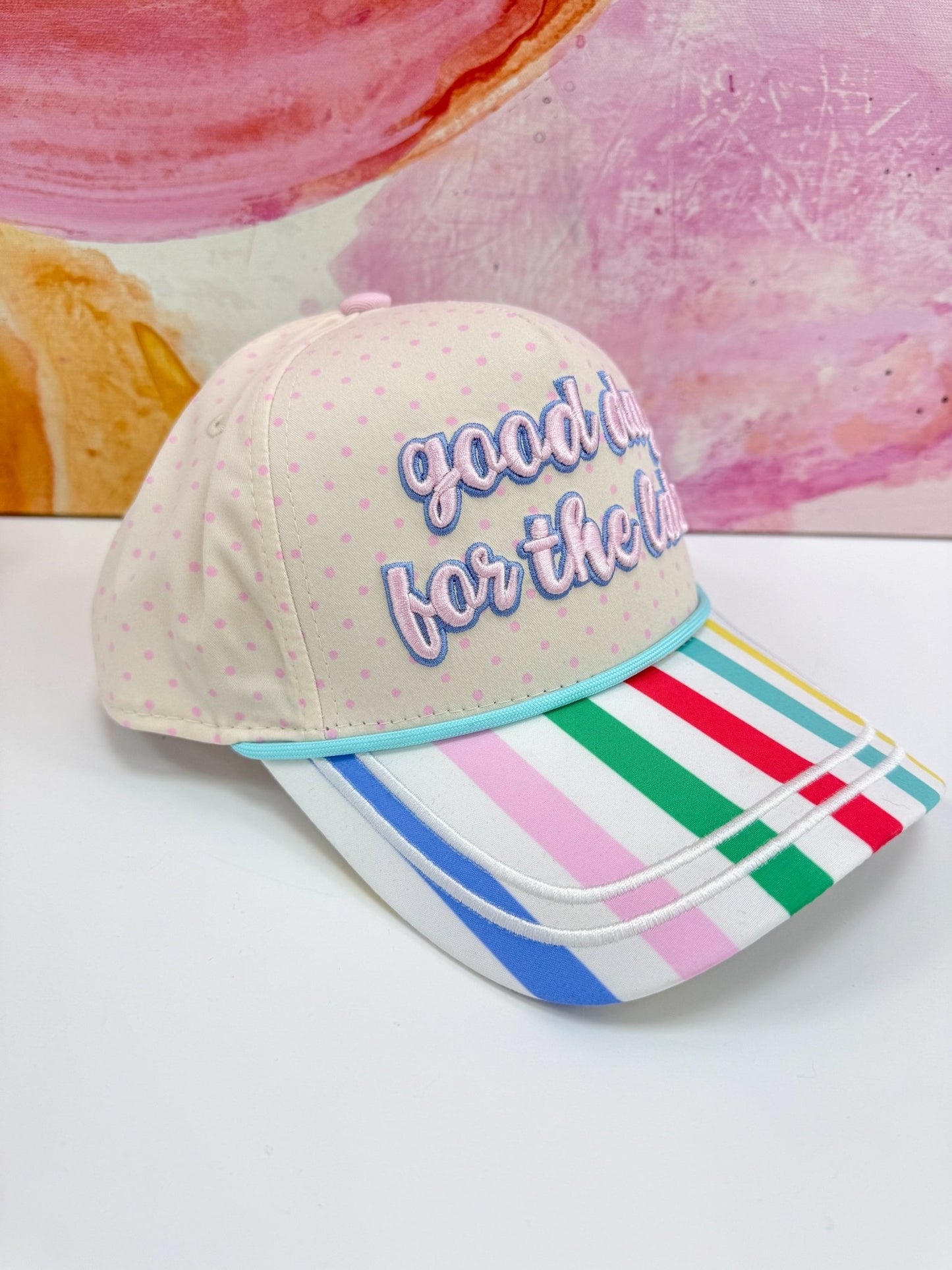 Poppy & Pine Good Day for the Lake Hat - Lavish Boutique08-ACCESSORIES