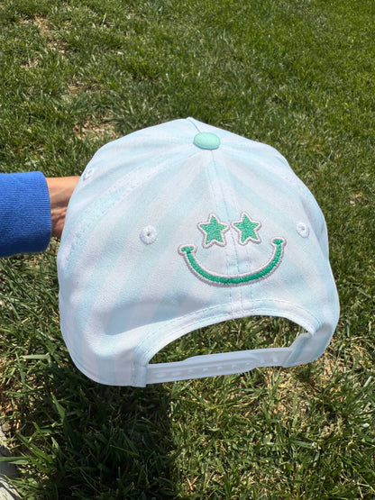 Happiest at the Lake multicolour baseball hat