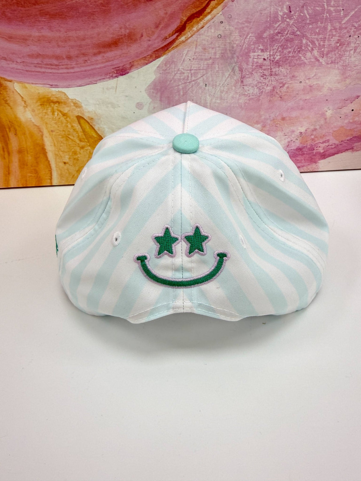Happiest at the Lake graphic cap, one size fits most