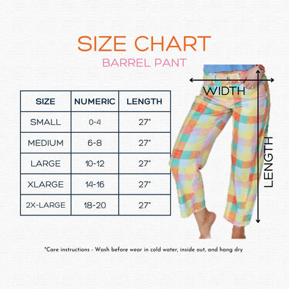 Poppy & Pine Jewel Patch Barrel Pants - Lavish Boutique02-BOTTOMS