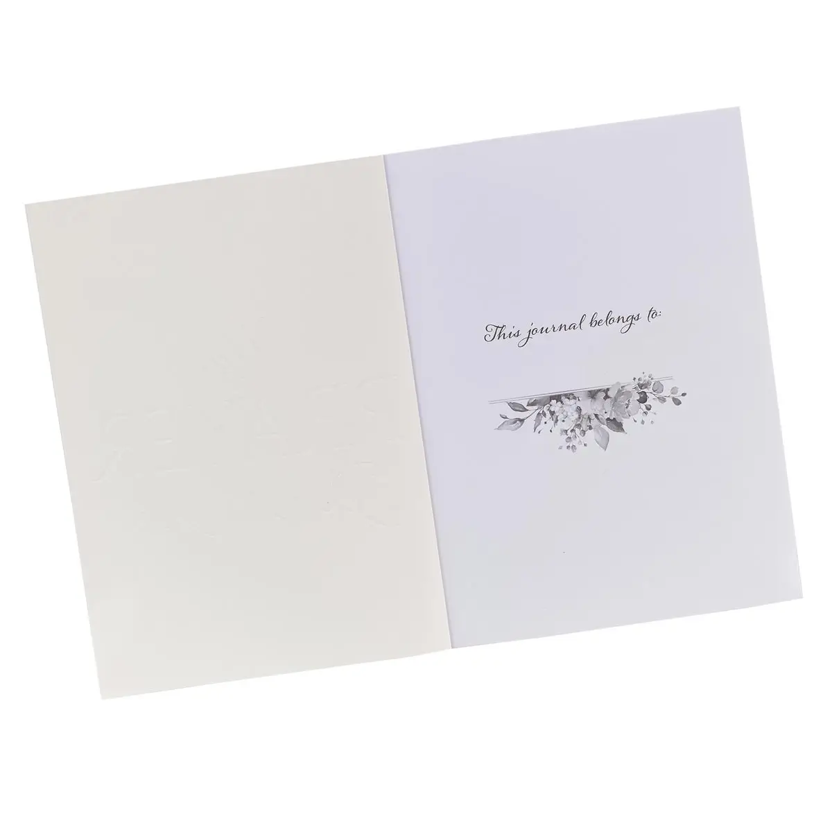 My Prayer Journal with a floral cover and writing prompts