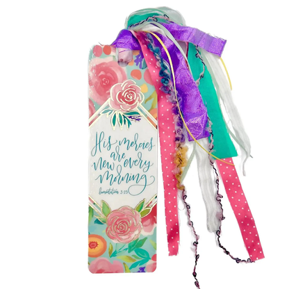 RBM-393 His Mercies Tassel Bible Bookmark - Lavish Boutique310 Home - Gift