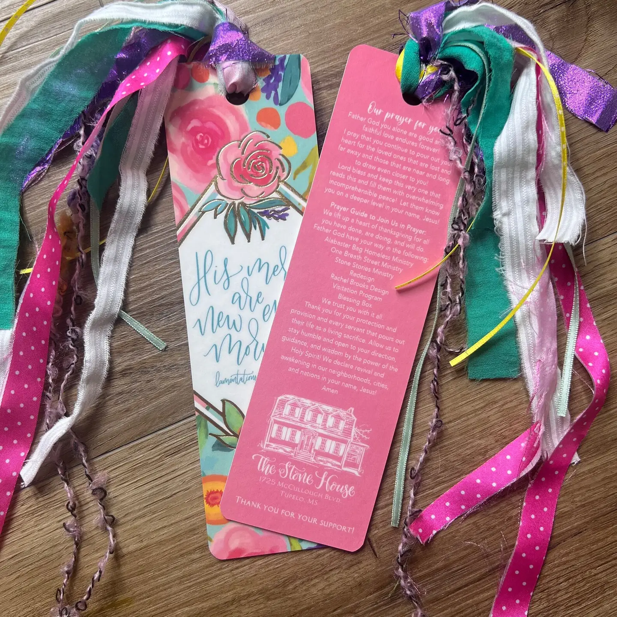RBM-393 His Mercies Tassel Bible Bookmark - Lavish Boutique310 Home - Gift