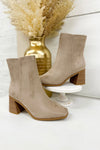 Taupe Ankle Bootie